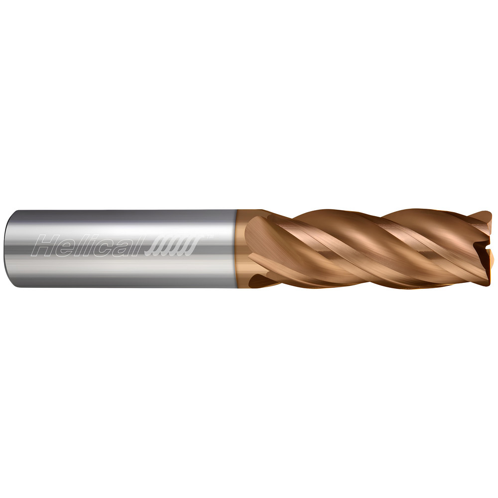 Picture of Helical Solutions 81500 1/4 X 3/8 X 4 3Fl 0.060Cr End Mill